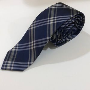 EXPRESS MEN’S TIE THIN/SLIM. 100% SILK BLUE